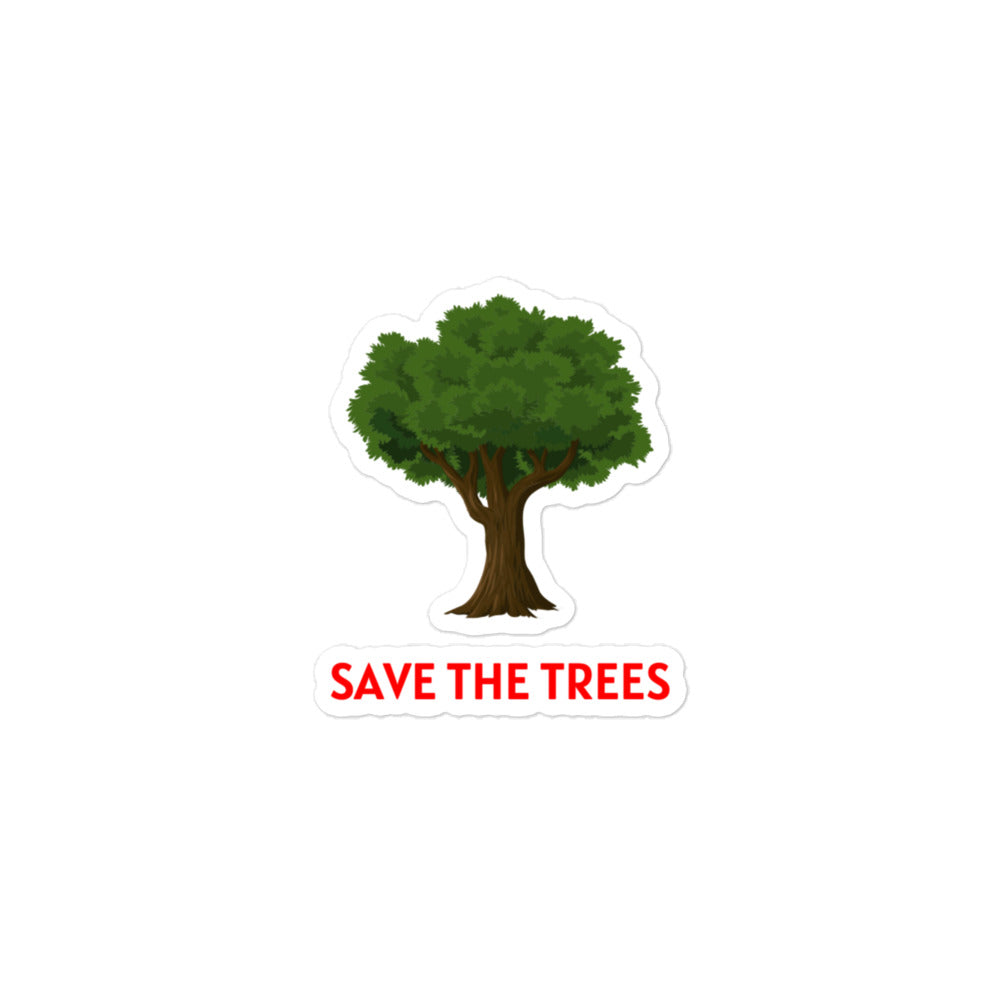 Save The Trees Stickers