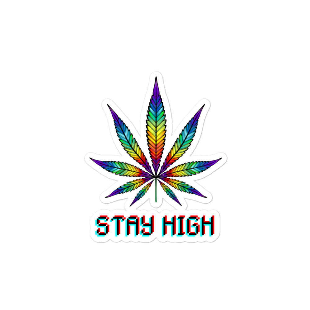Stay High Stickers