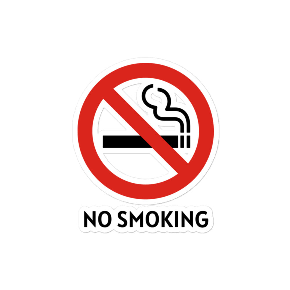 No Smoking Stickers