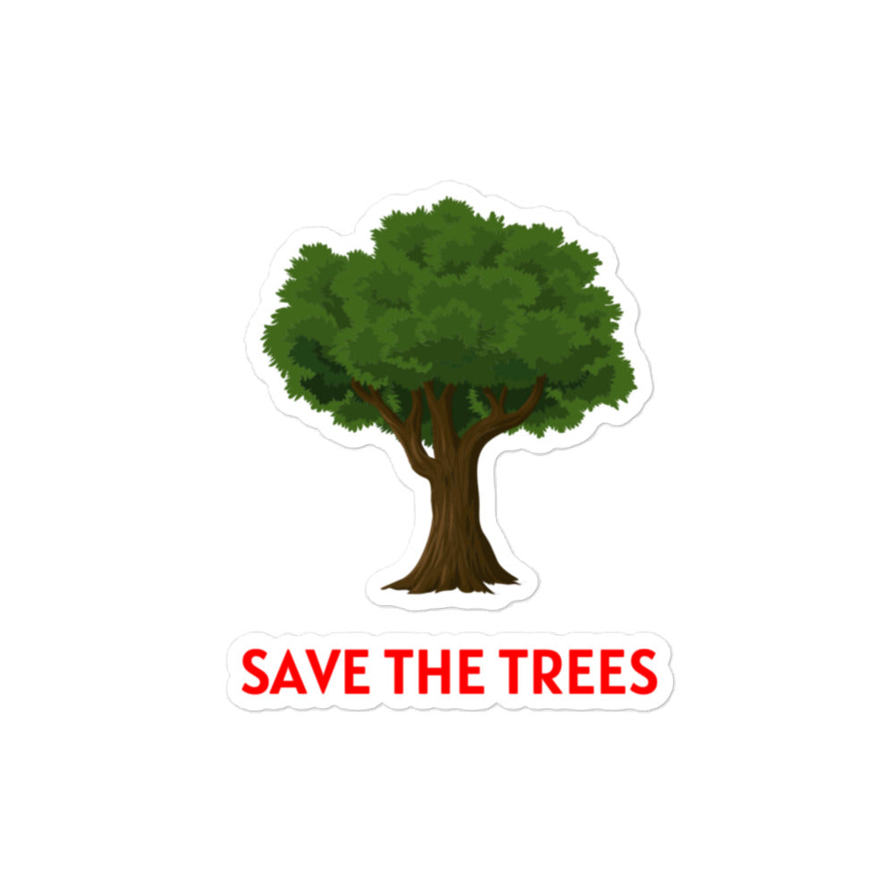 Save The Trees Stickers
