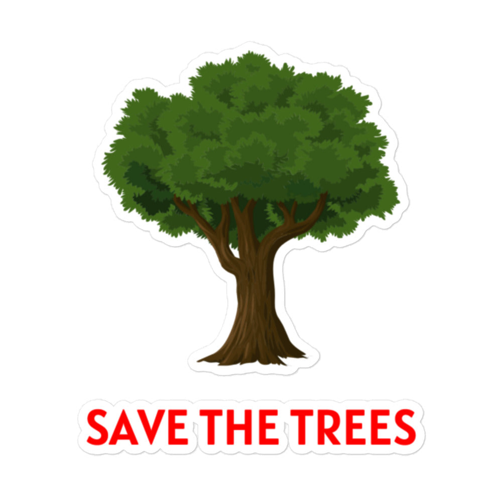 Save The Trees Stickers