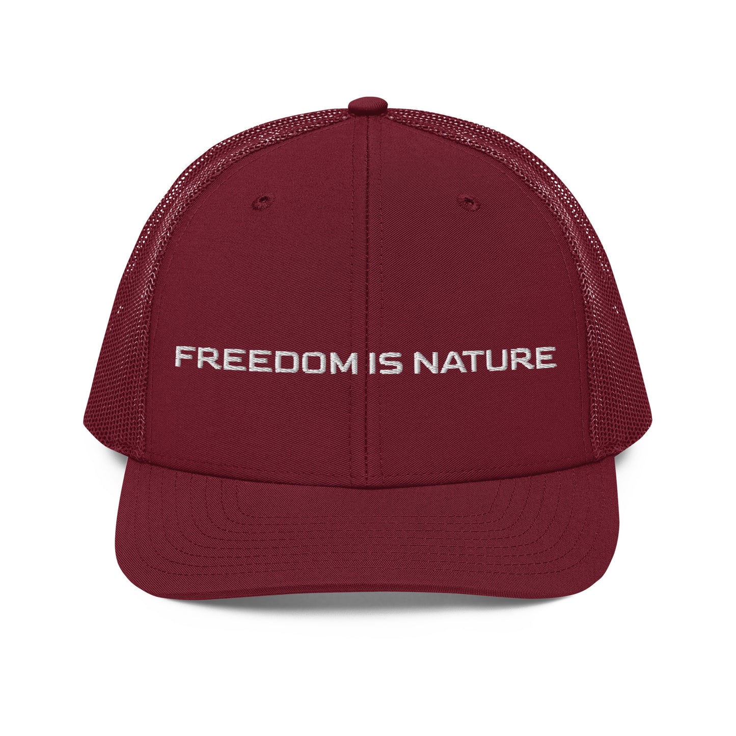 Freedom Is Nature Trucker Cap