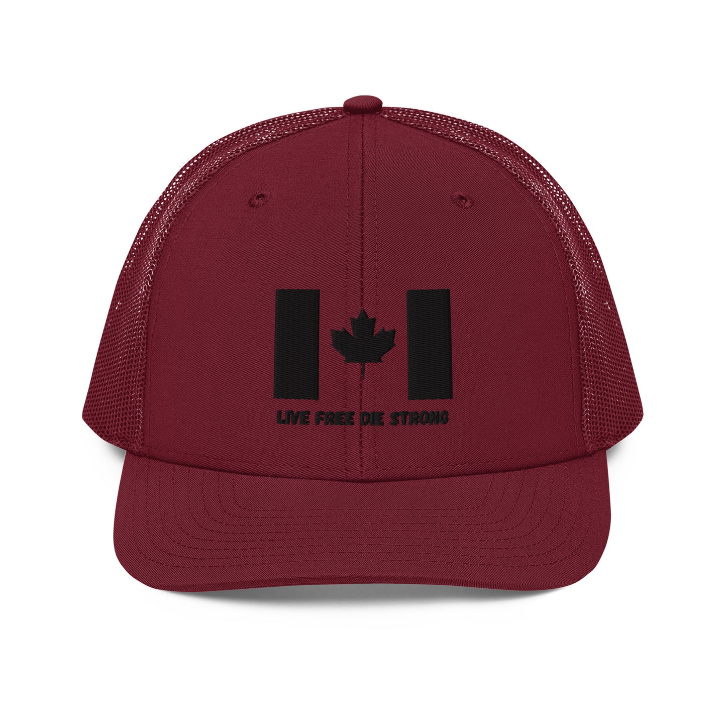 Live Free Die Strong Trucker Cap