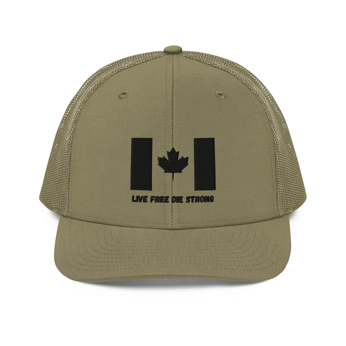 Live Free Die Strong Trucker Cap
