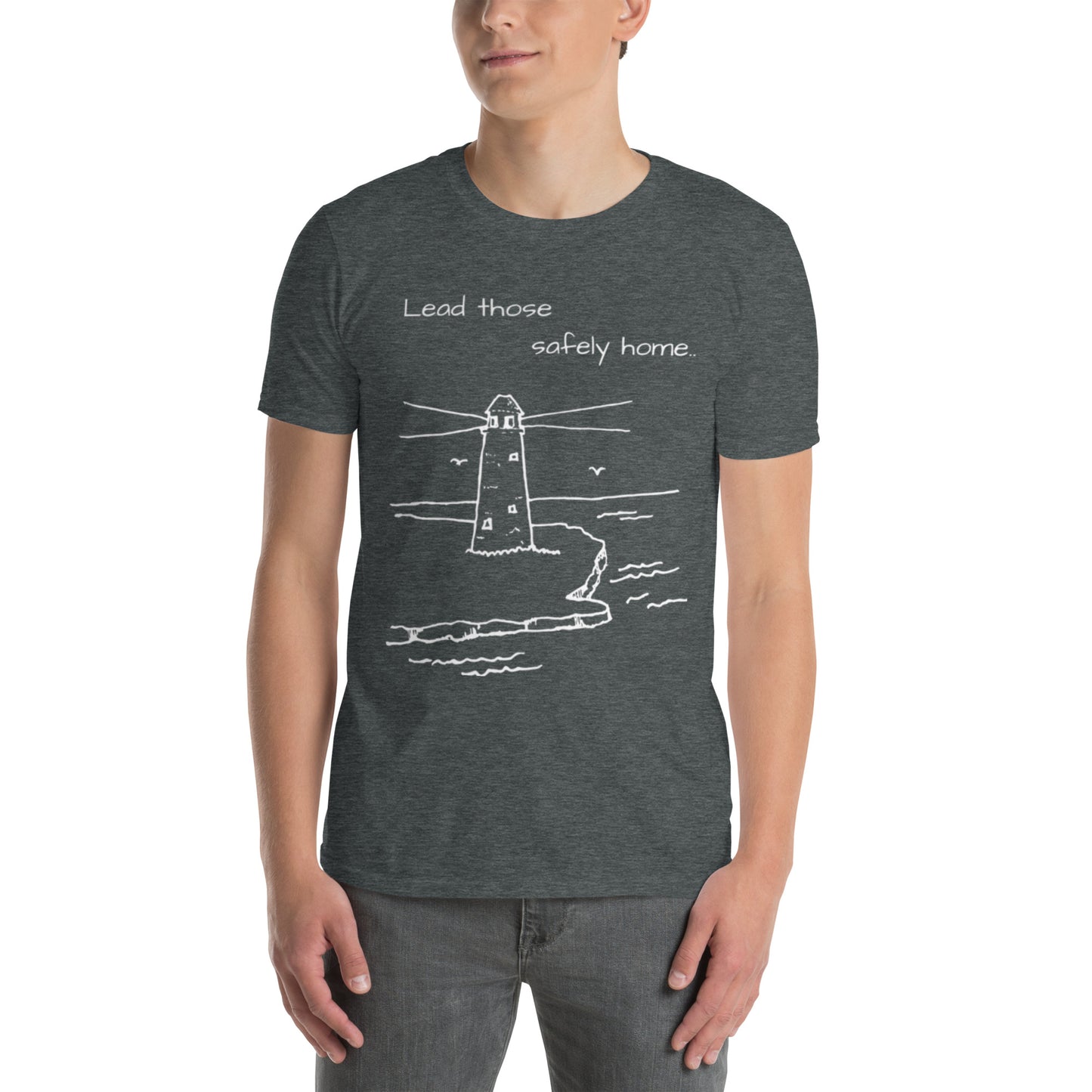 Lead Those Safely Home Lighthouse T-Shirt