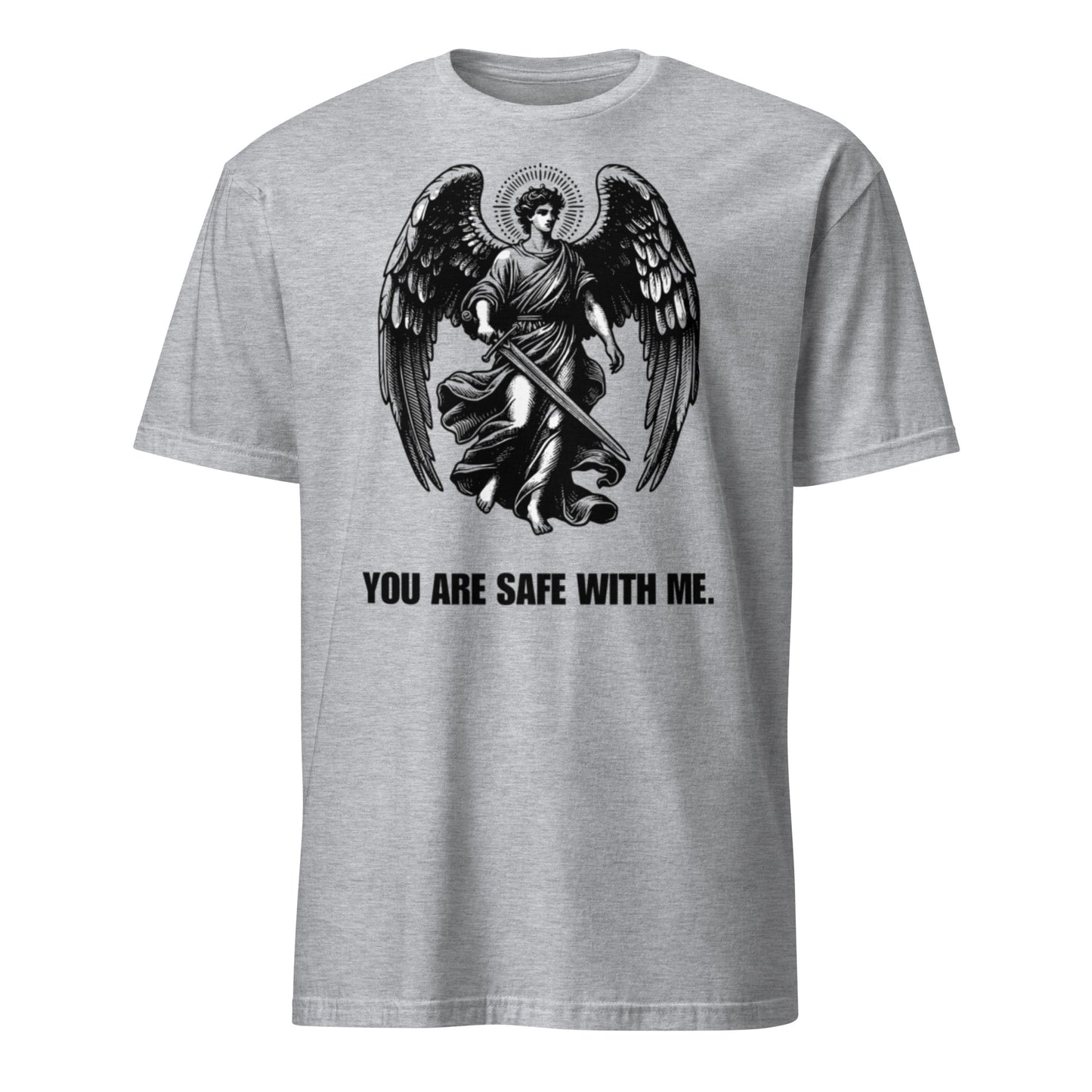 You Are Safe With Me Angel T-Shirt