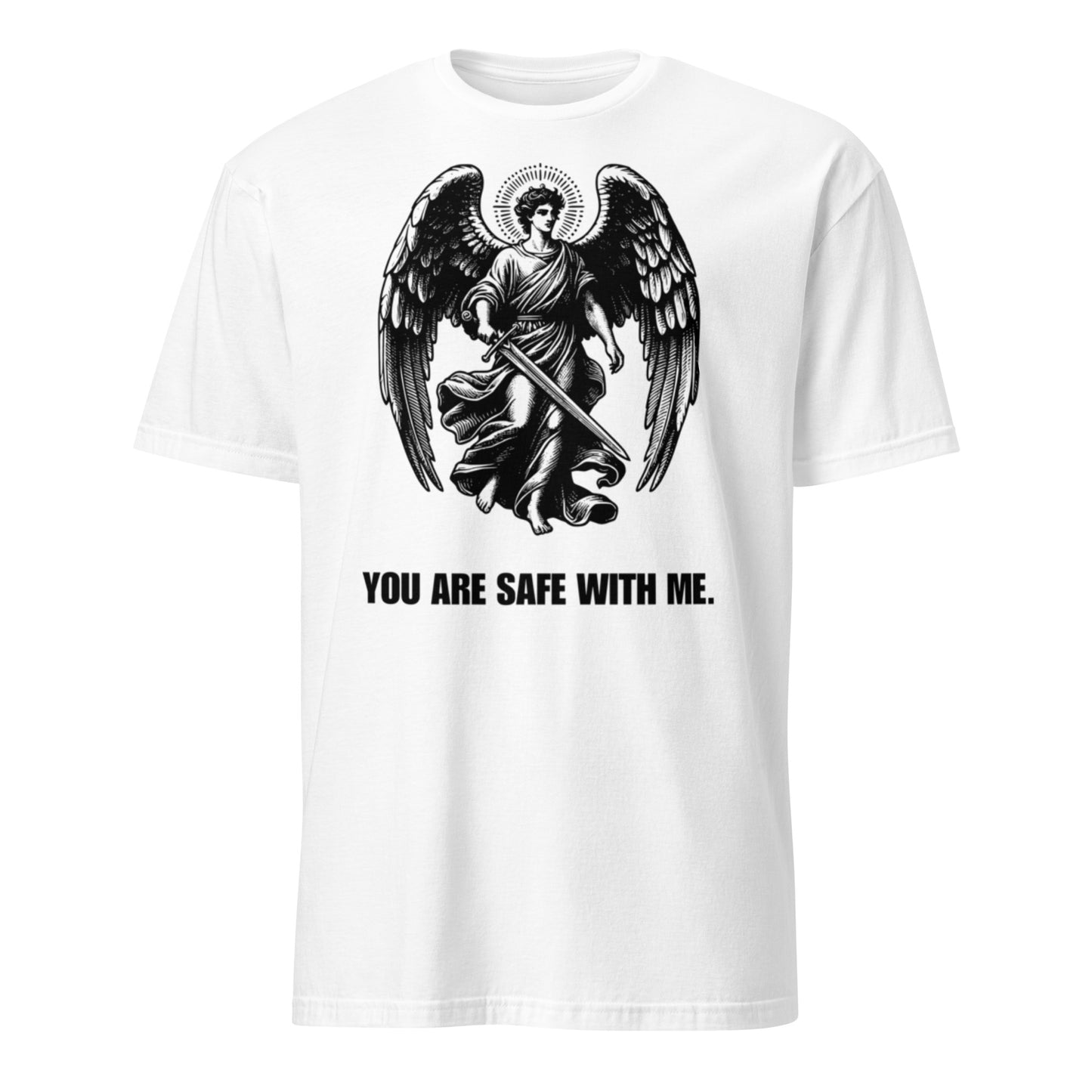 You Are Safe With Me Angel T-Shirt