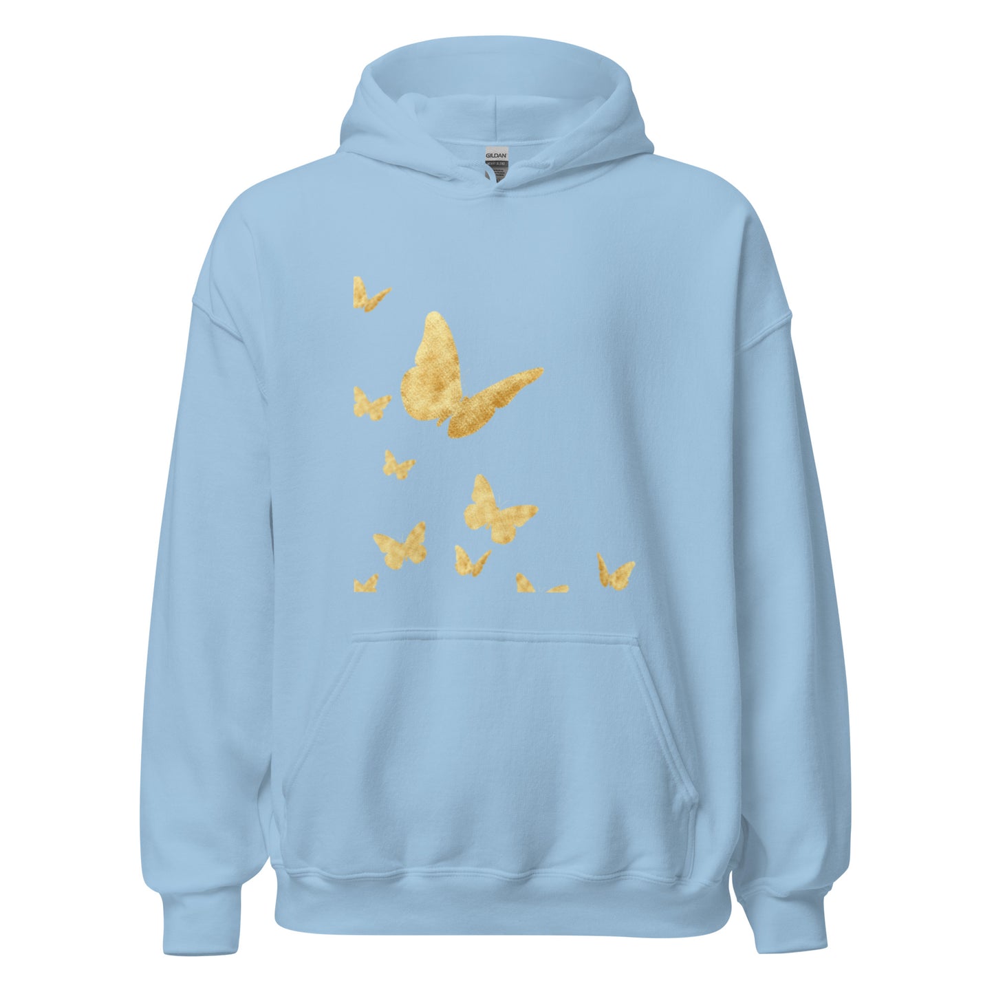 Gold Butterfly Heavyweight Hoodie