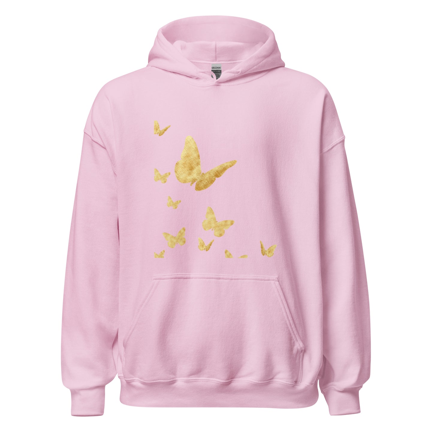 Gold Butterfly Heavyweight Hoodie