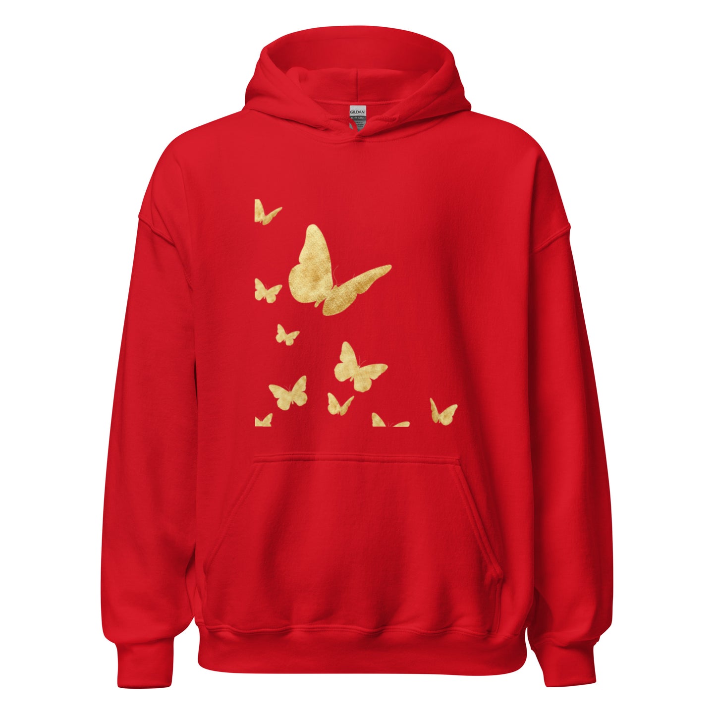 Gold Butterfly Heavyweight Hoodie