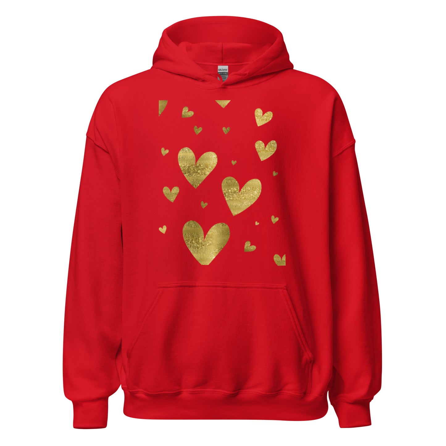 Gold Hearts Heavyweight Hoodie