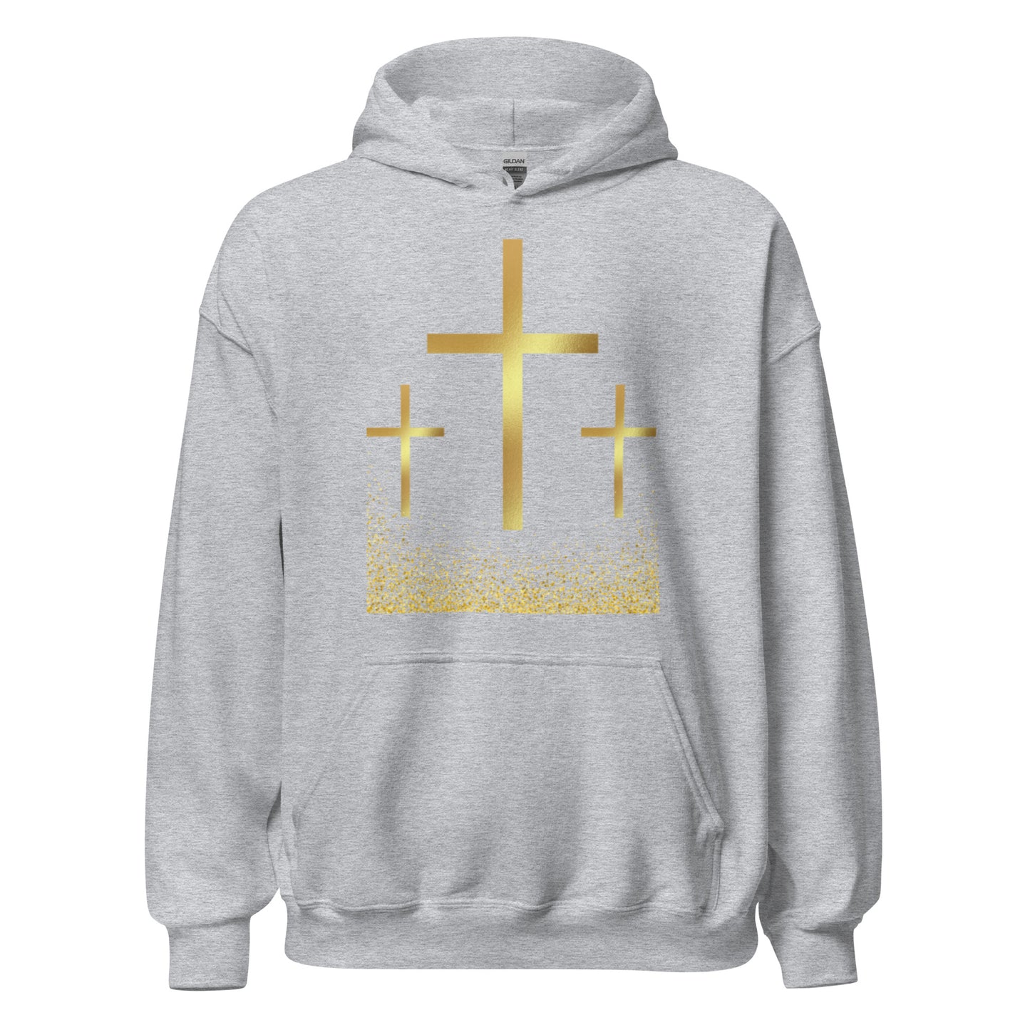 Gold Cross Heavyweight Hoodie