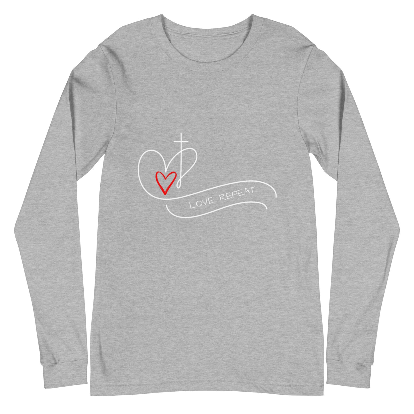 Love Repeat Long Sleeve Tee