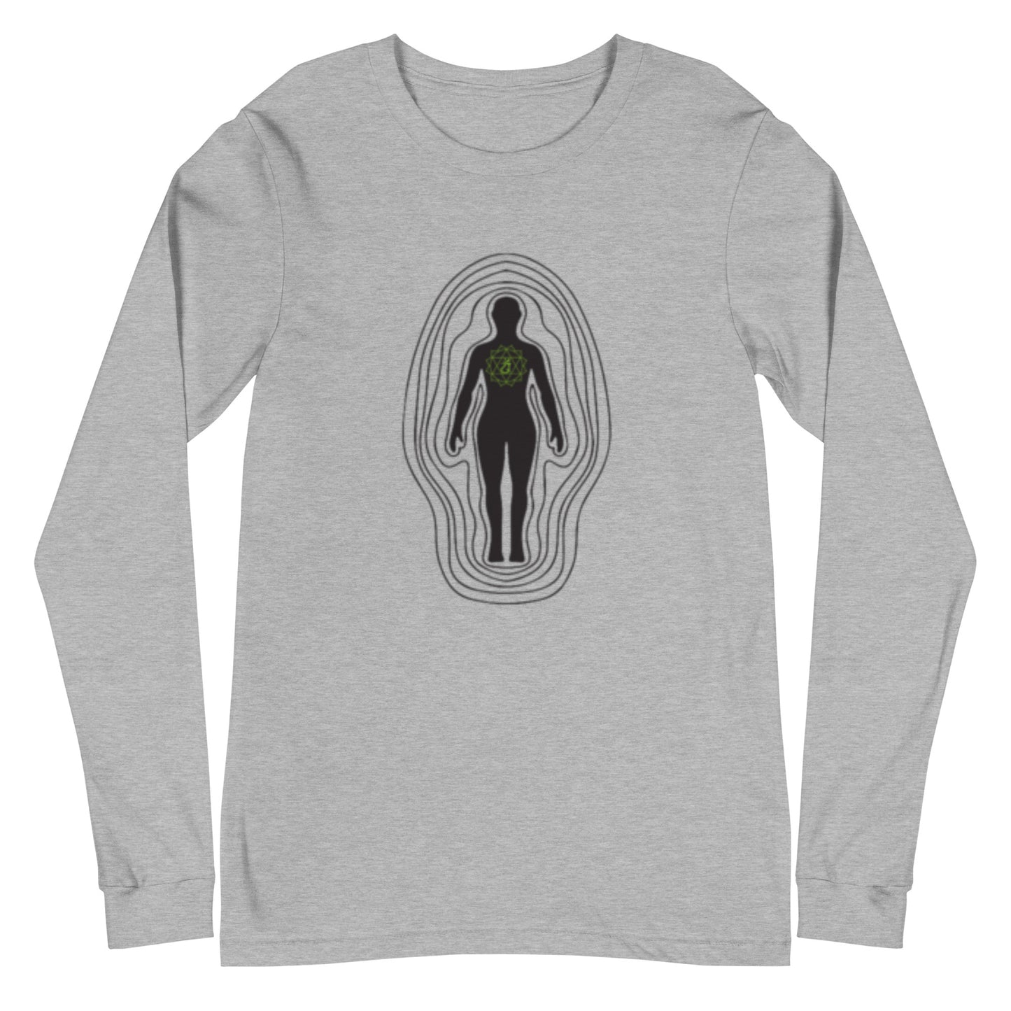 Heart Chakra Aurora Long Sleeve Tee