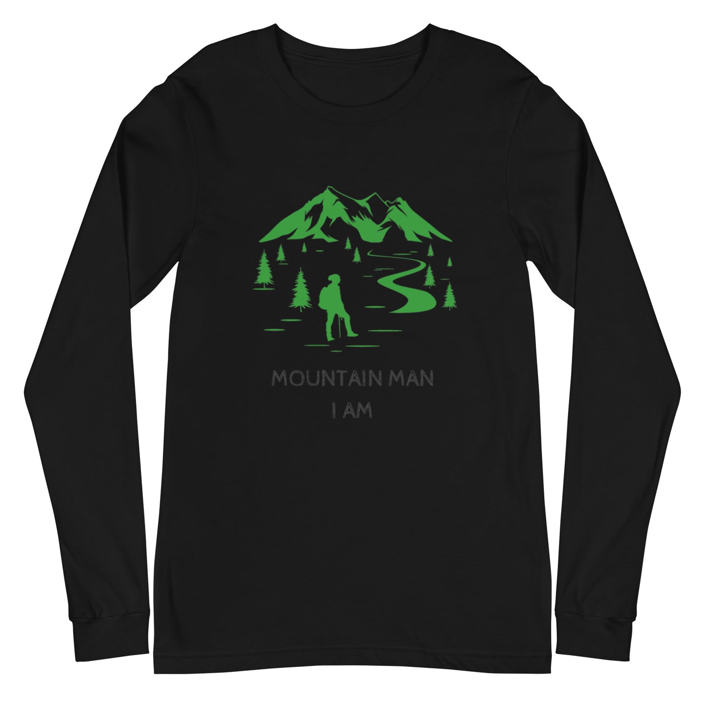 Mountain Man Long Sleeve Tee