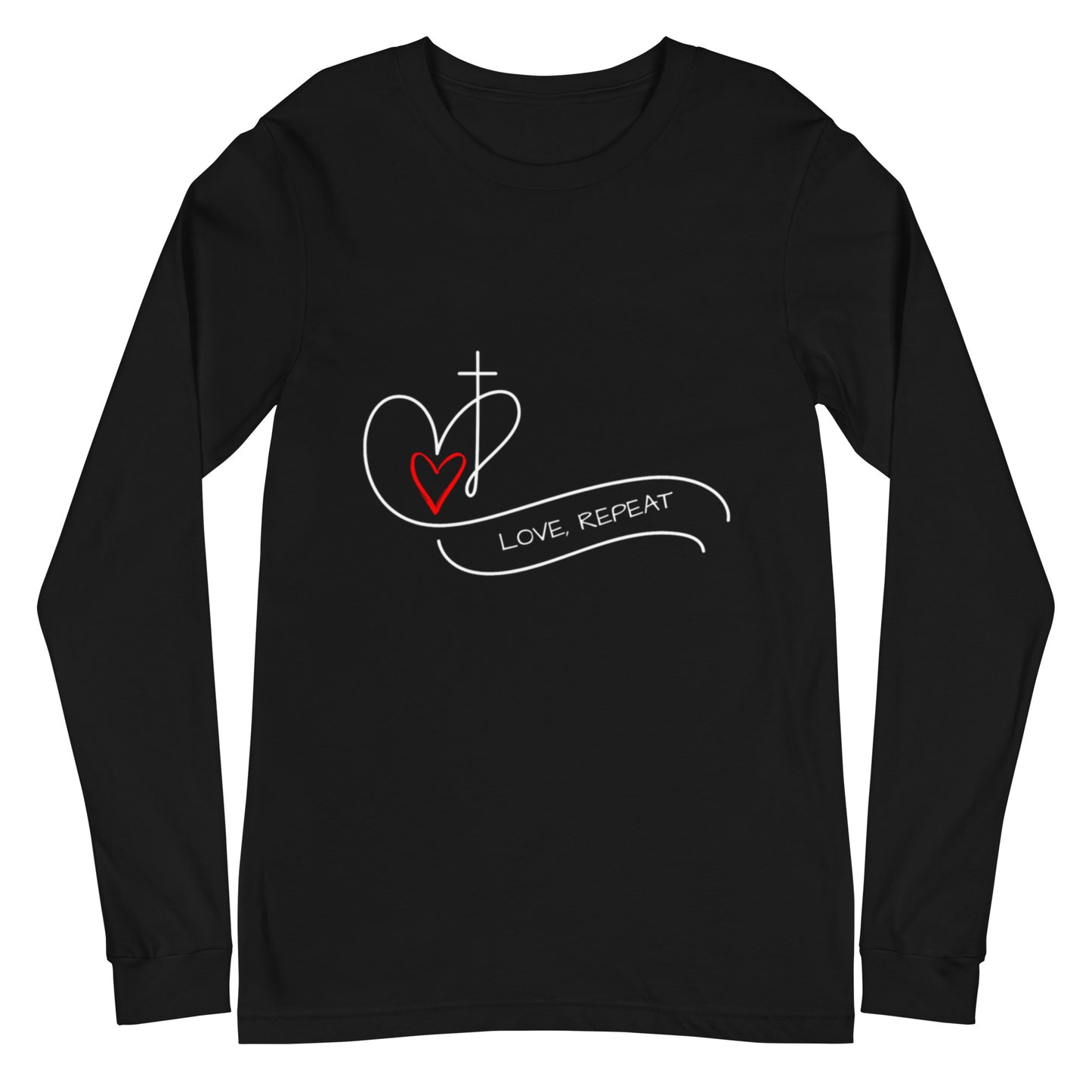Love Repeat Long Sleeve Tee