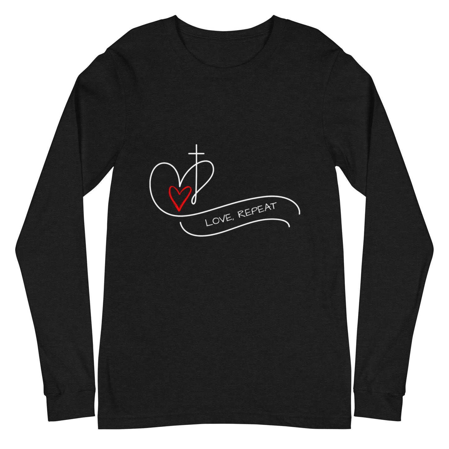 Love Repeat Long Sleeve Tee
