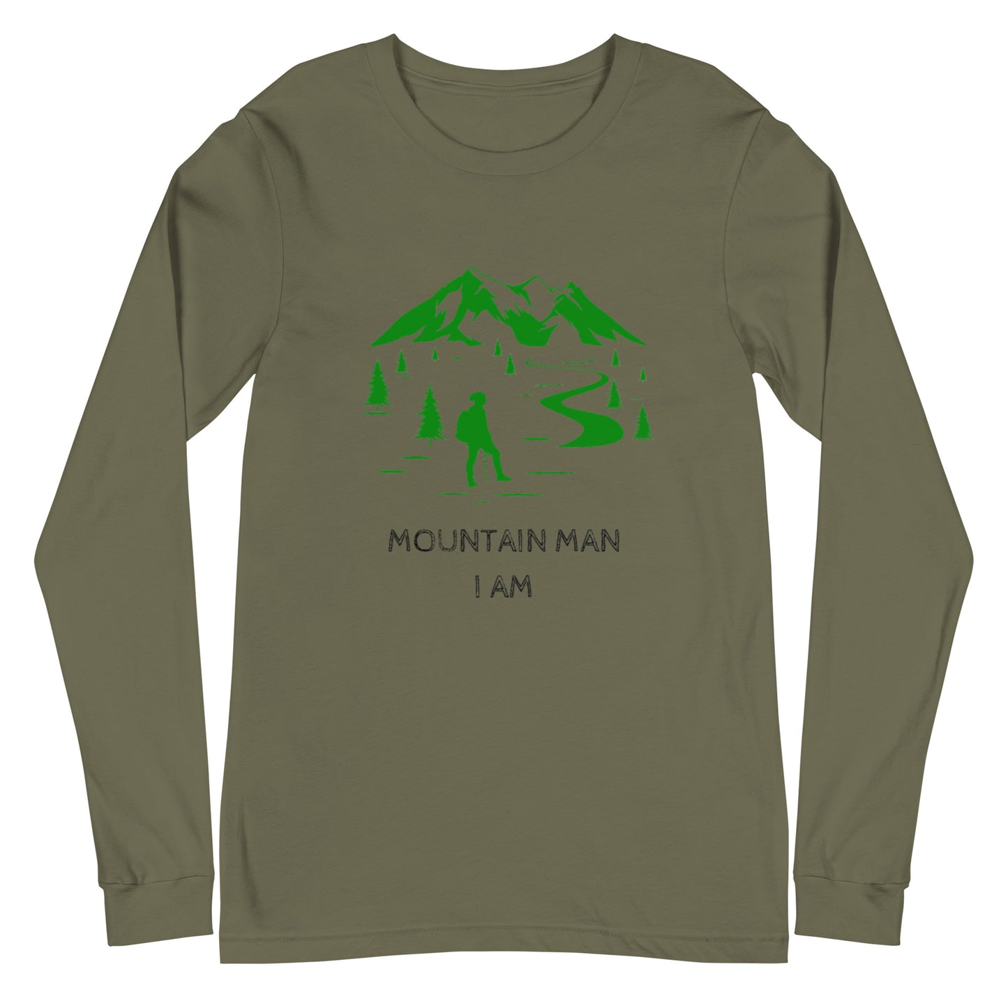 Mountain Man Long Sleeve Tee