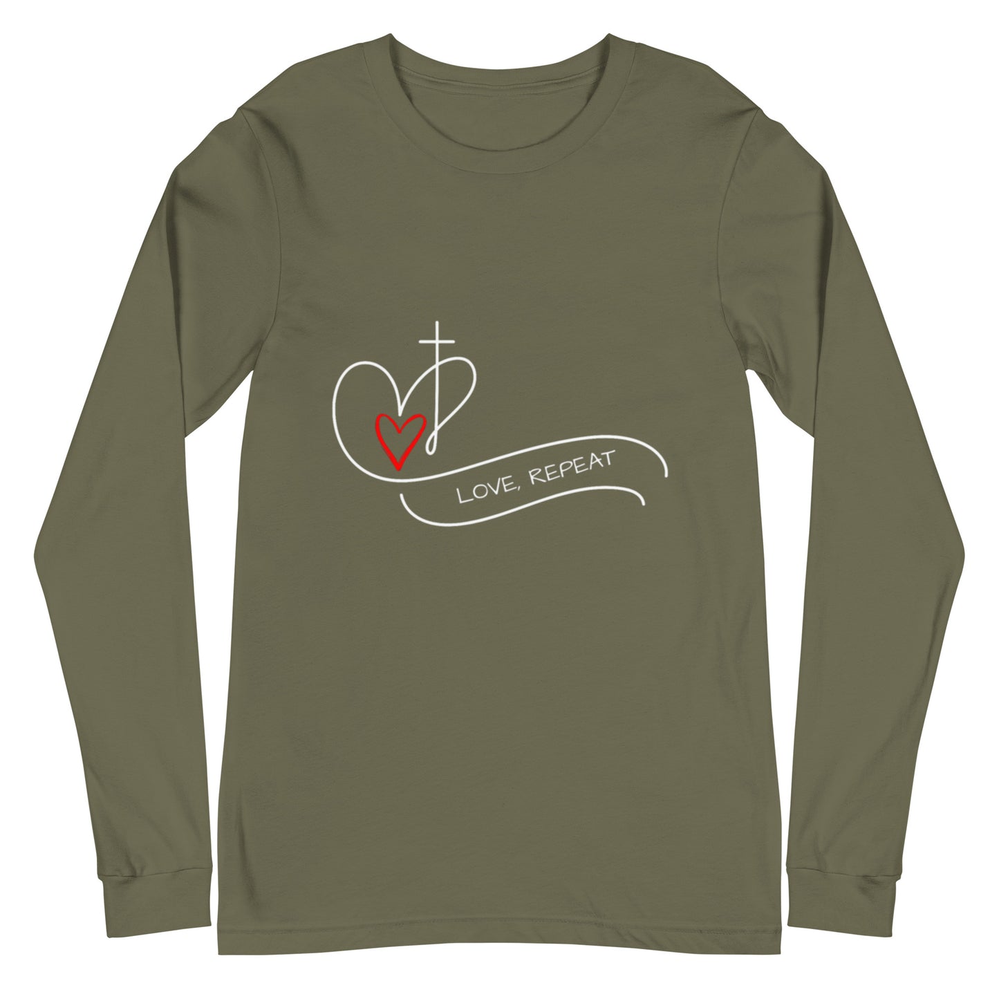 Love Repeat Long Sleeve Tee