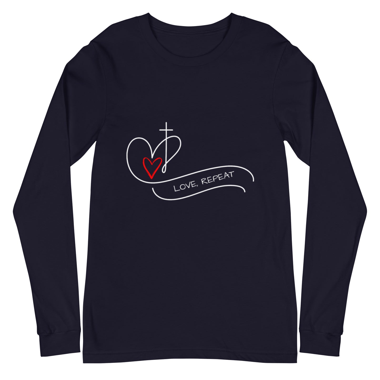 Love Repeat Long Sleeve Tee