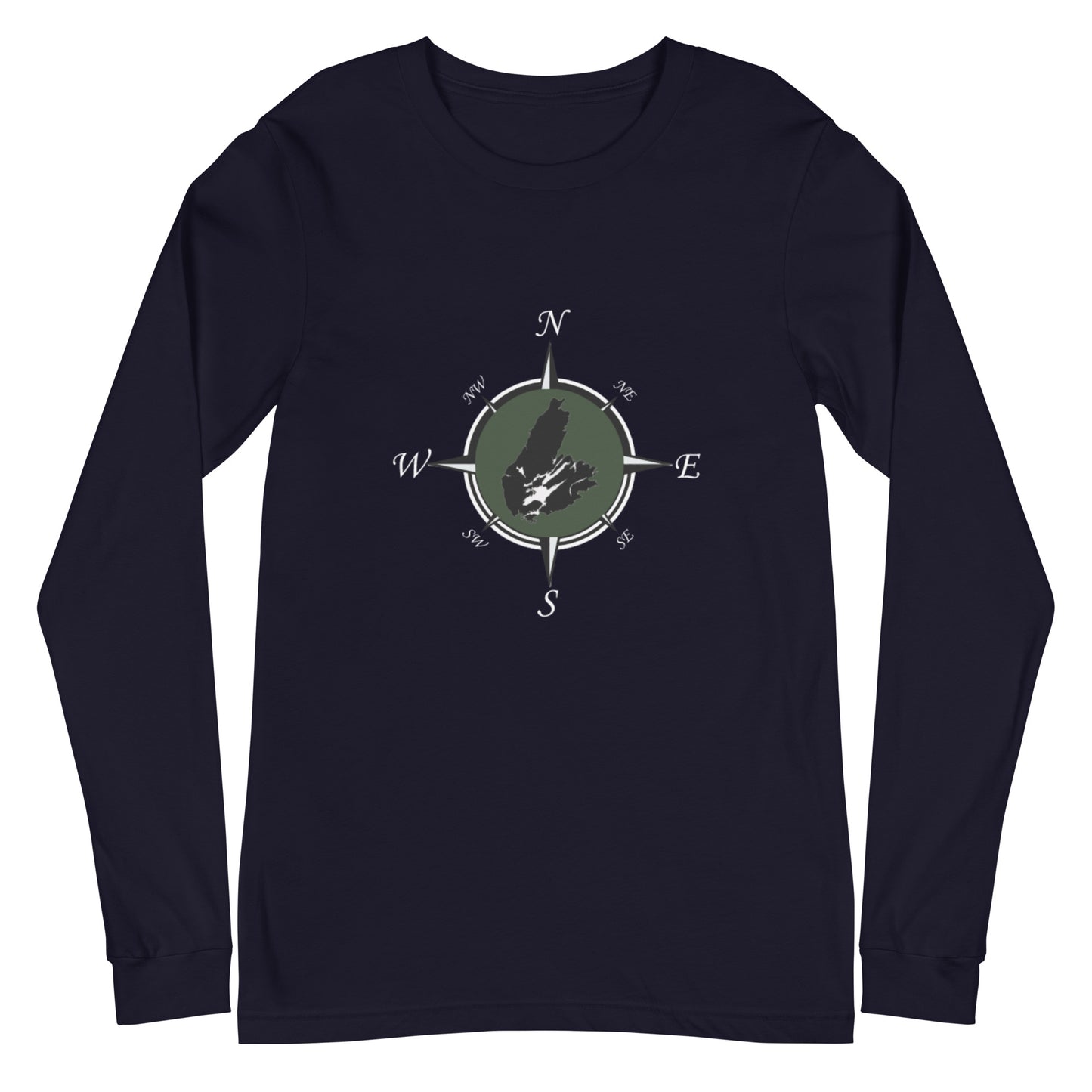Cape Breton Compass Long Sleeve Tee