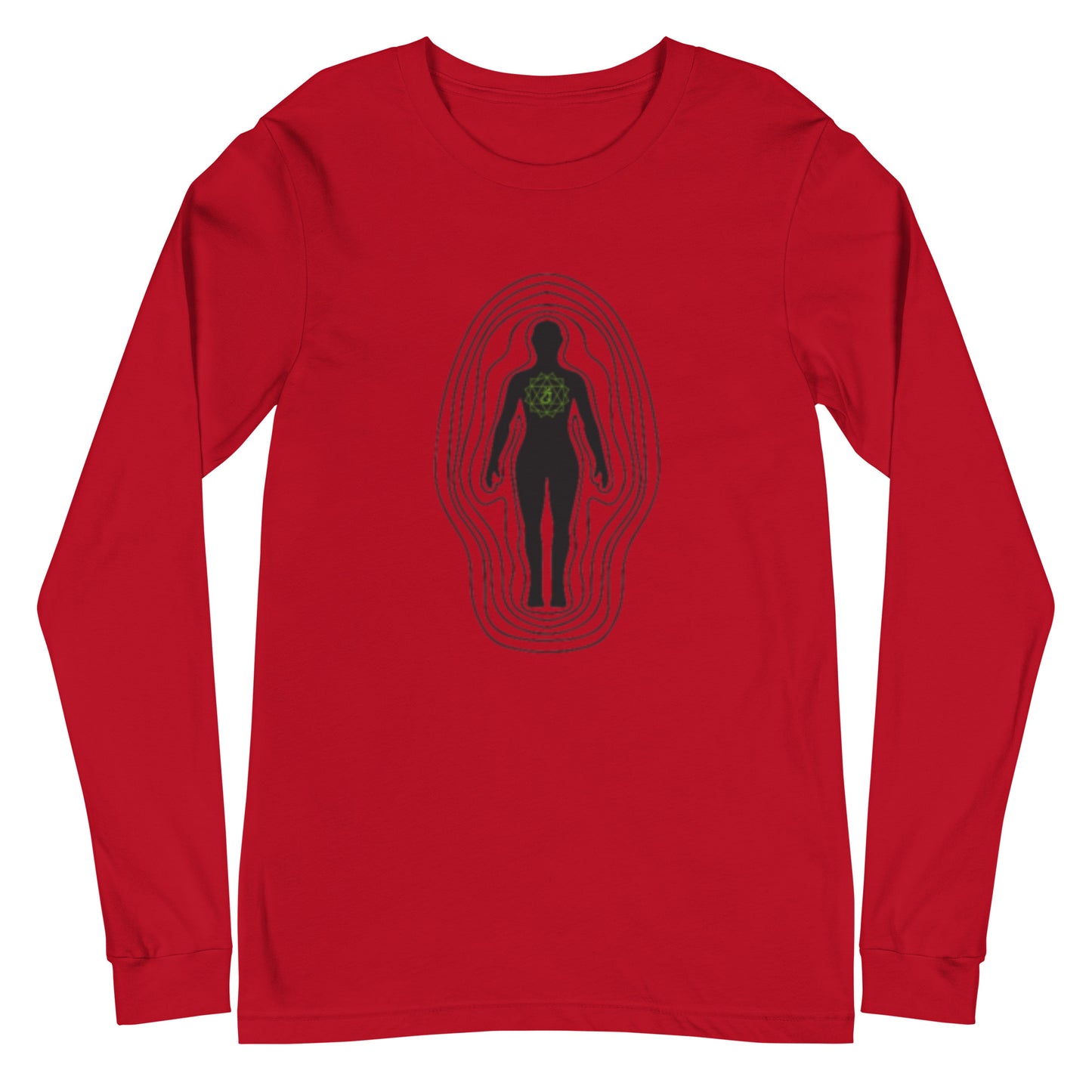 Heart Chakra Aurora Long Sleeve Tee