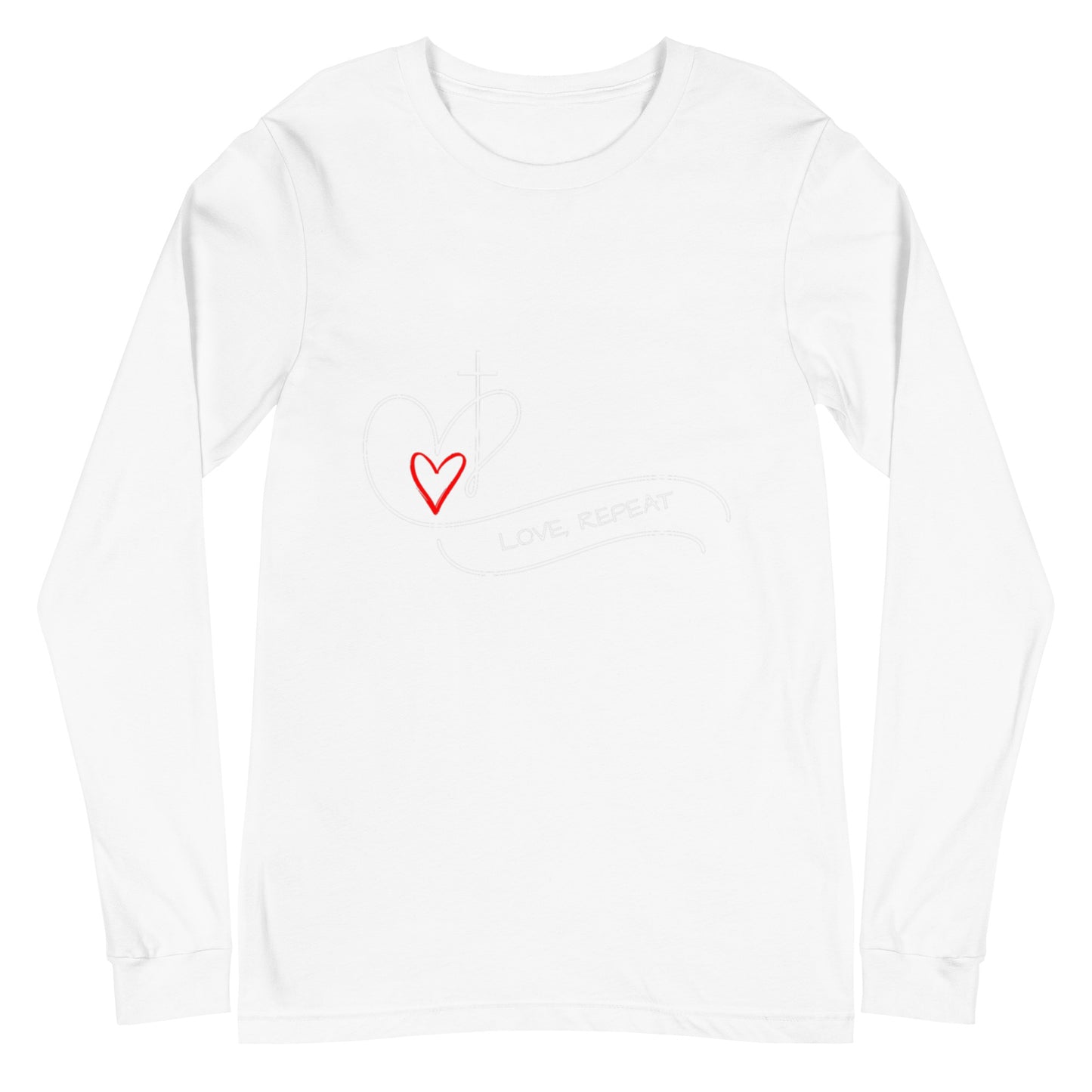 Love Repeat Long Sleeve Tee
