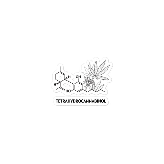 Tetrahydrocannabinol Stickers