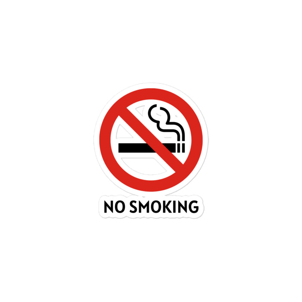 No Smoking Stickers