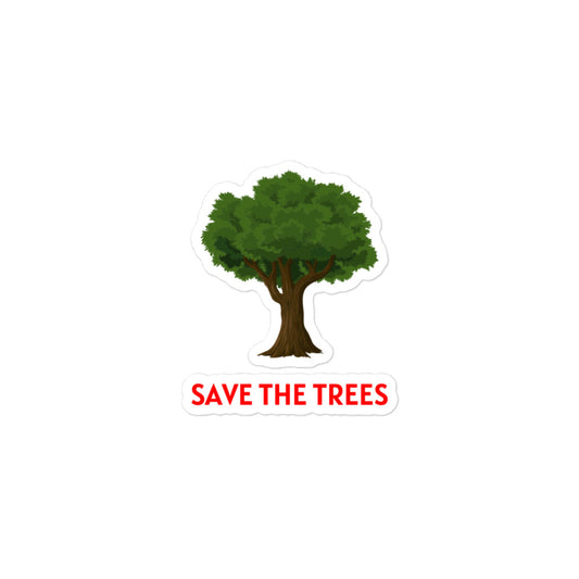Save The Trees Stickers