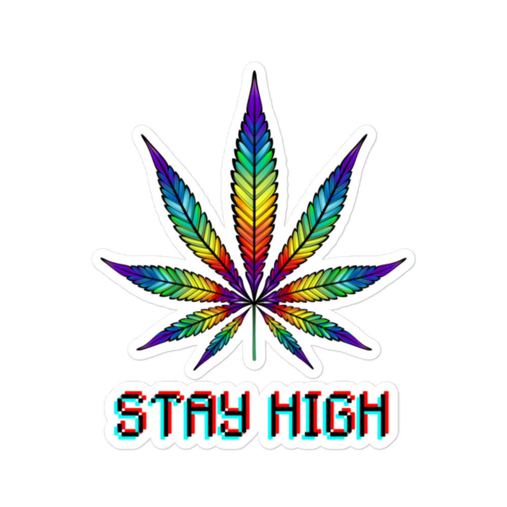 Stay High Stickers