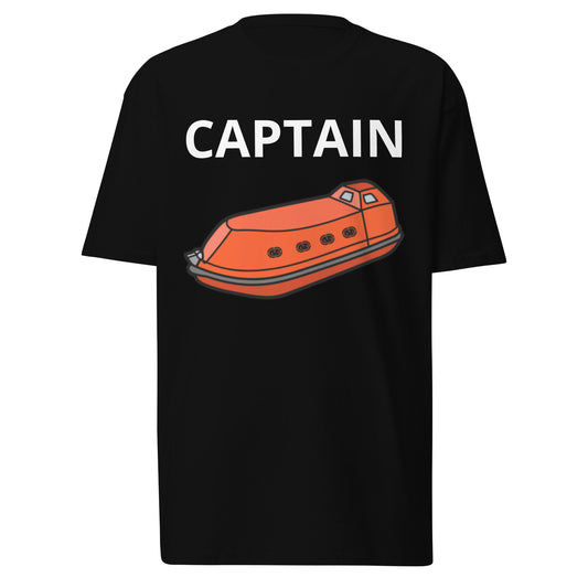 Lifeboat Captain Heavyweight Tee