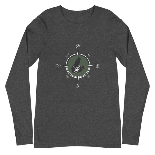 Cape Breton Compass Long Sleeve Tee