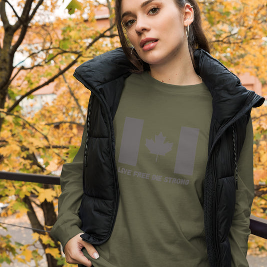 Live Free Die Strong Long Sleeve Tee