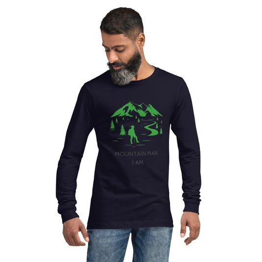Mountain Man Long Sleeve Tee
