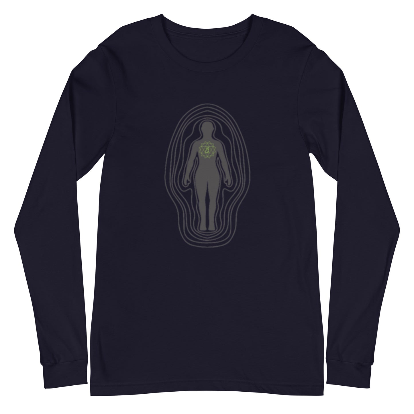 Heart Chakra Aurora Long Sleeve Tee