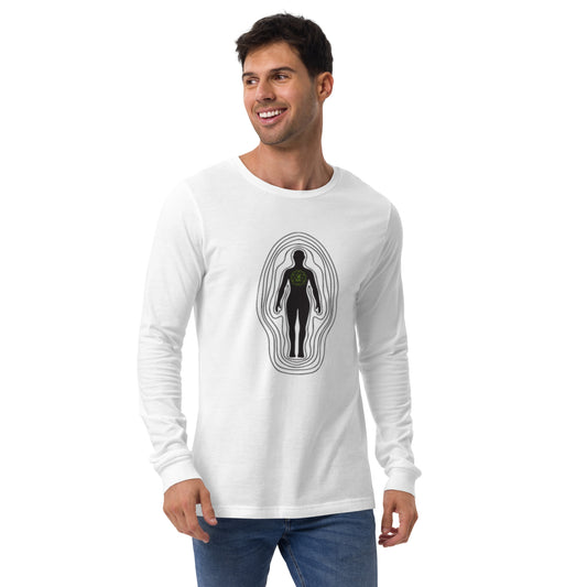 Heart Chakra Aurora Long Sleeve Tee