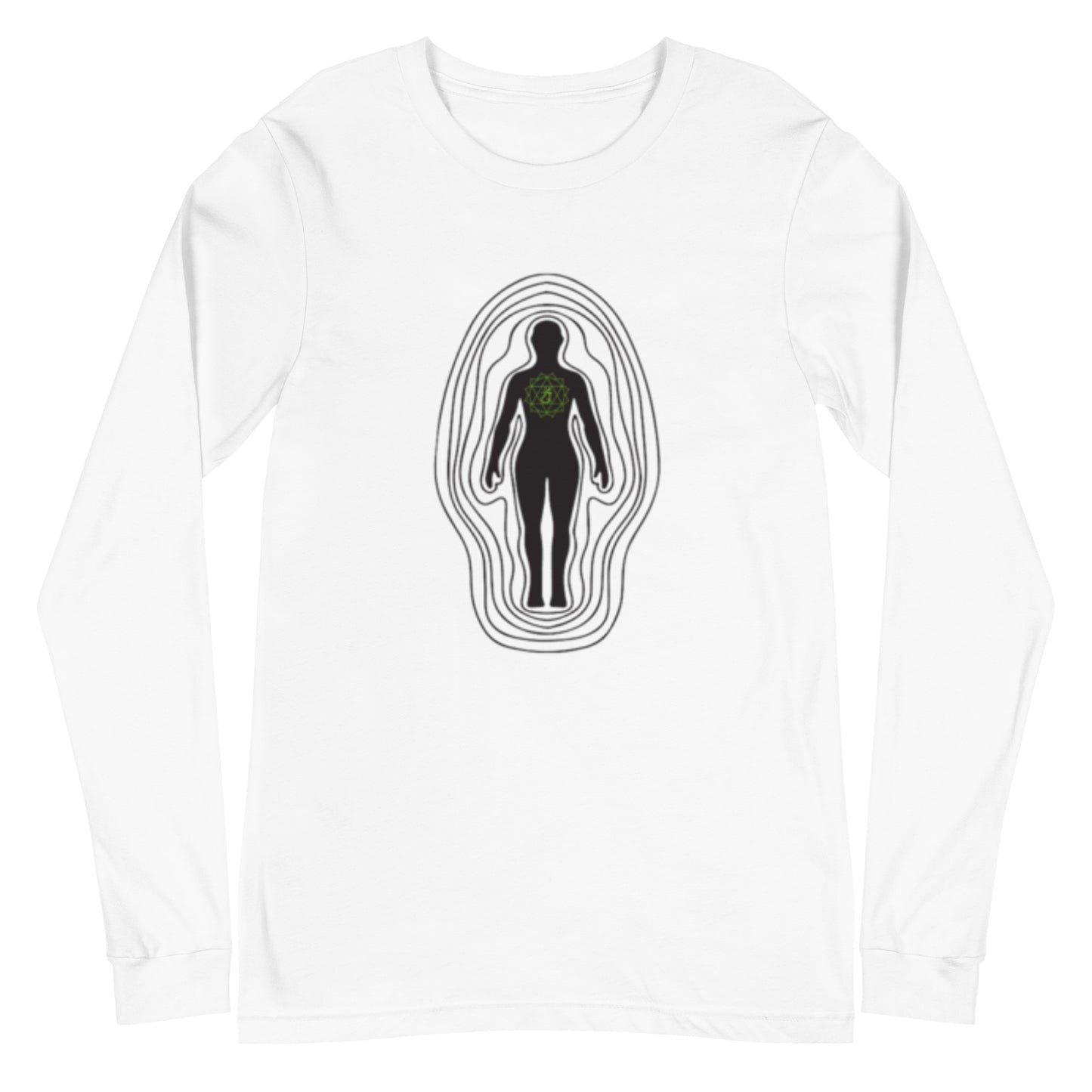 Heart Chakra Aurora Long Sleeve Tee